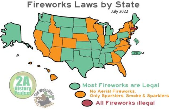 Are fireworks legal in Bixby?