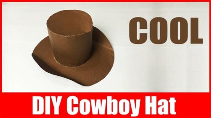 Can you make a cowboy hat out of paper?
