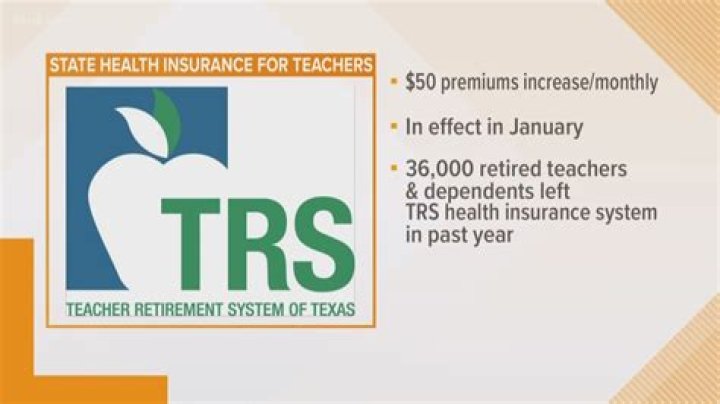Do retired Texas teachers get insurance?