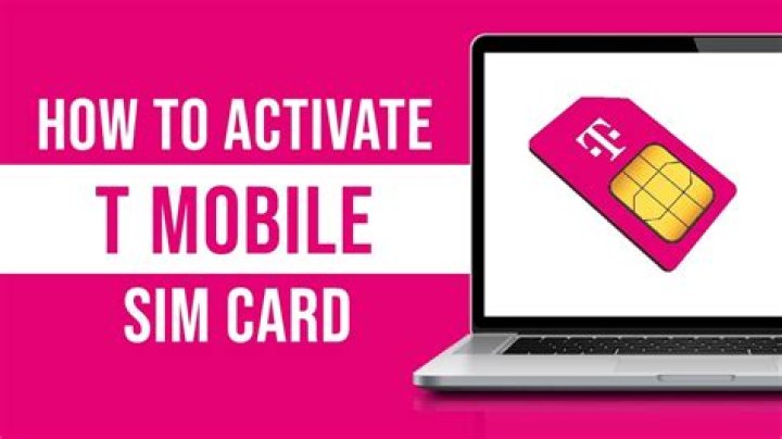 How do I activate my tmobile sim card online?