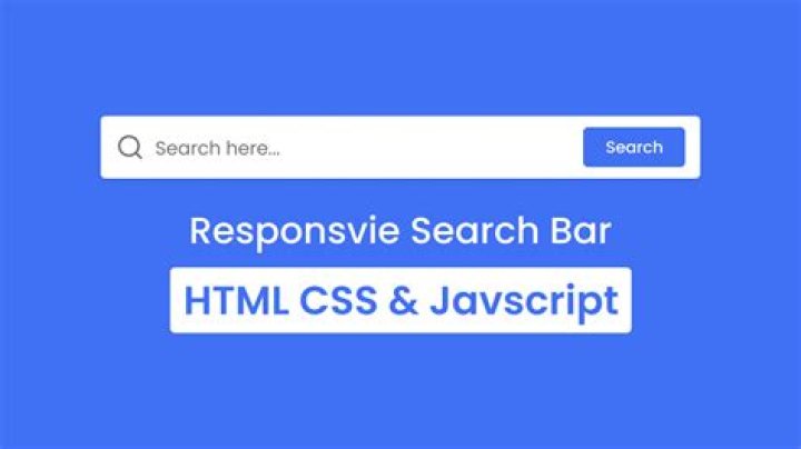 How do I create a search bar in HTML and php?