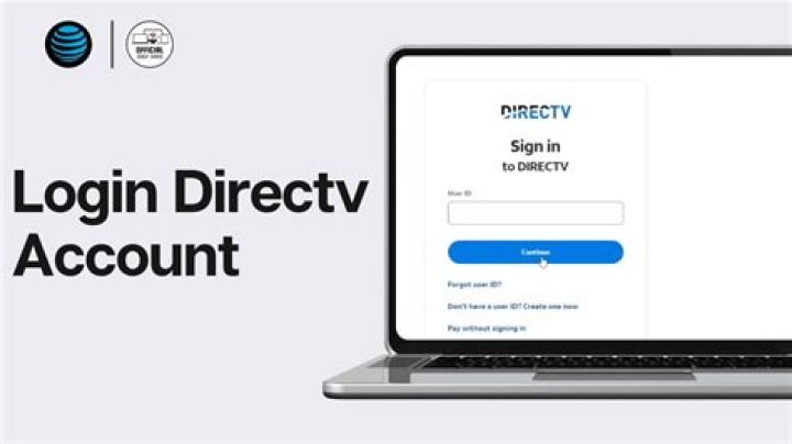 How do I find my DIRECTV account?