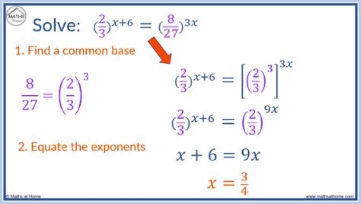 How do you solve exponential solutions?