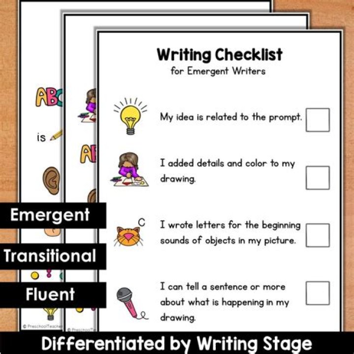 How do you write a checklist for editing?