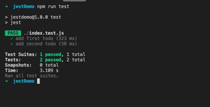 How do you write a unit test in node JS?