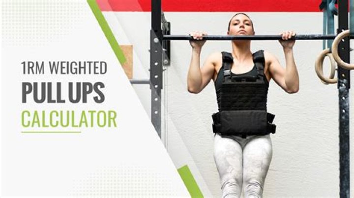 How many weighted pull up reps?
