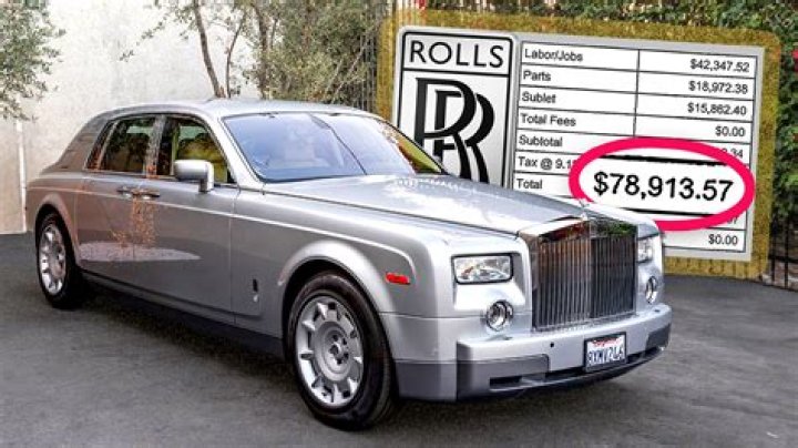 How much do a 2015 Rolls-Royce cost?
