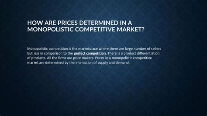 Is there product differentiation in monopolistic competition?