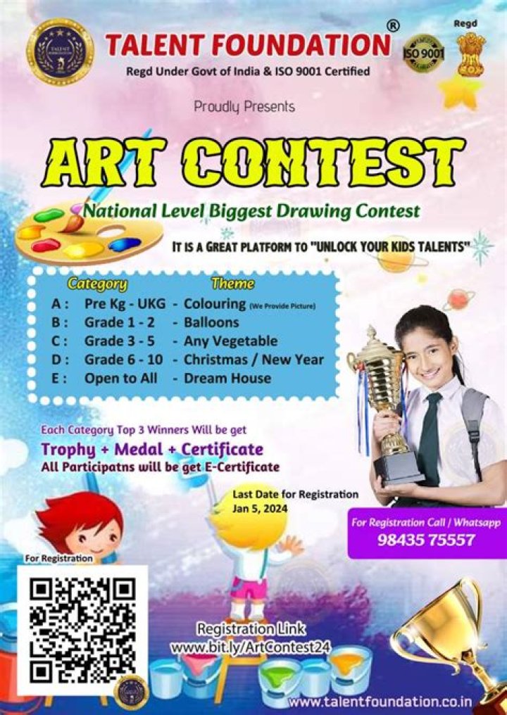 What are some art contests?