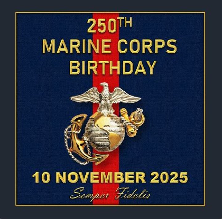 What birthday is it for the Marine Corp?
