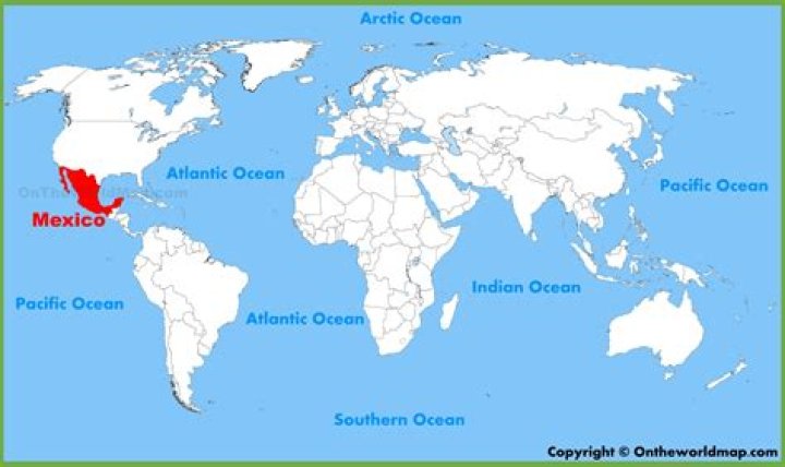 What continent is Mexico in?