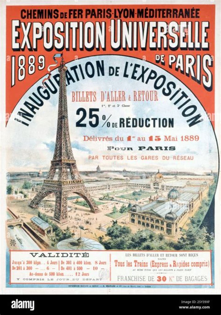 What did the Exposition Universelle of 1889 mark?