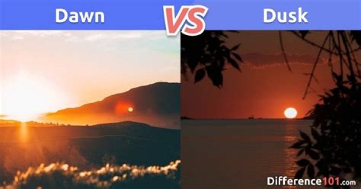 What does dawn and dusk mean?