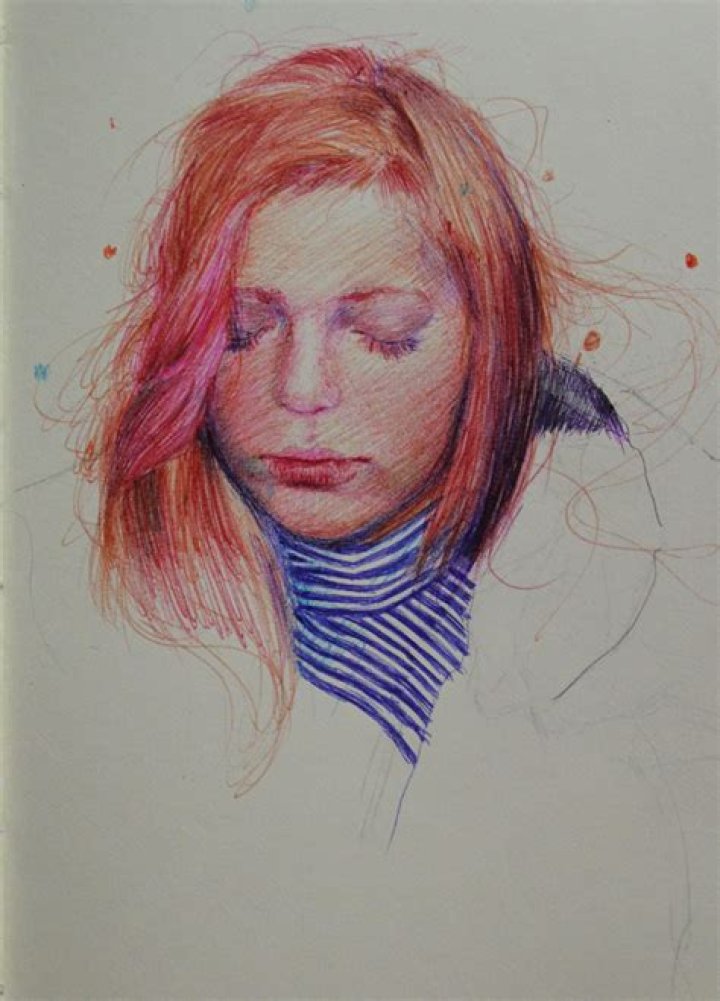 What famous artist did pen drawings?