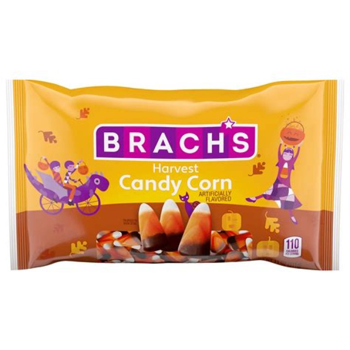 What flavor is brown candy corn?