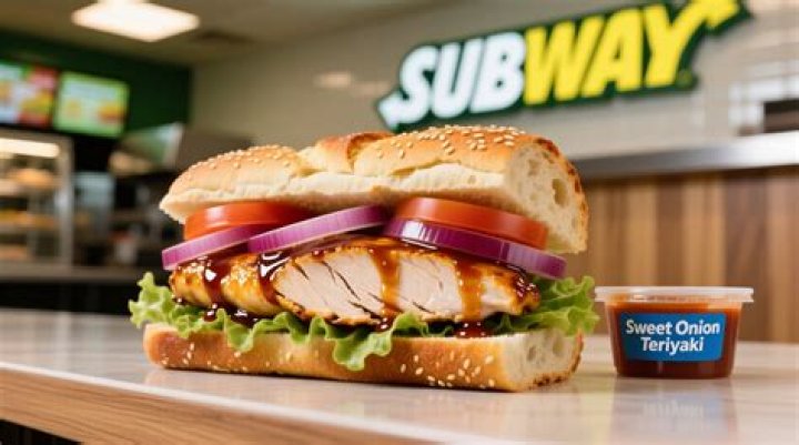 What goes on subway sweet onion chicken teriyaki?