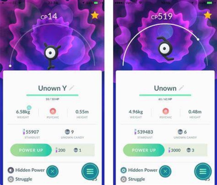 What happens if you catch all the Unown Pokemon Gold?