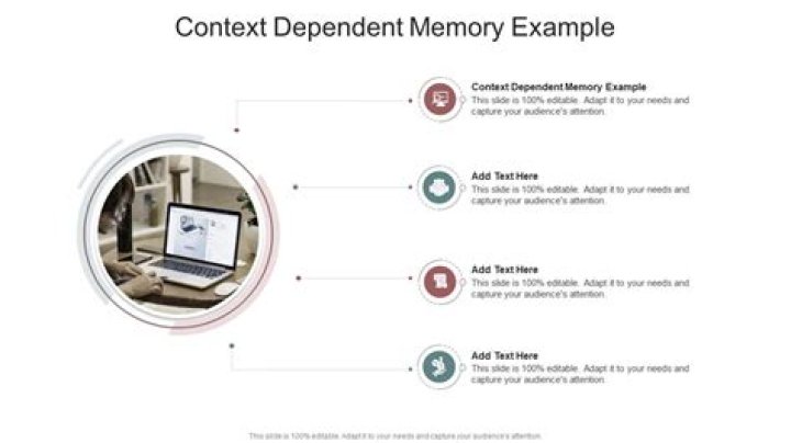 What is an example of context dependent memory?