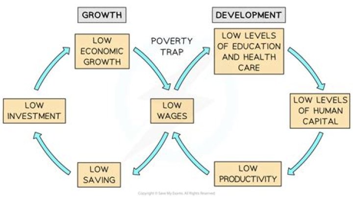 What is poverty Cambridge Dictionary?