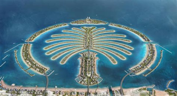 What is special about Palm island Dubai?