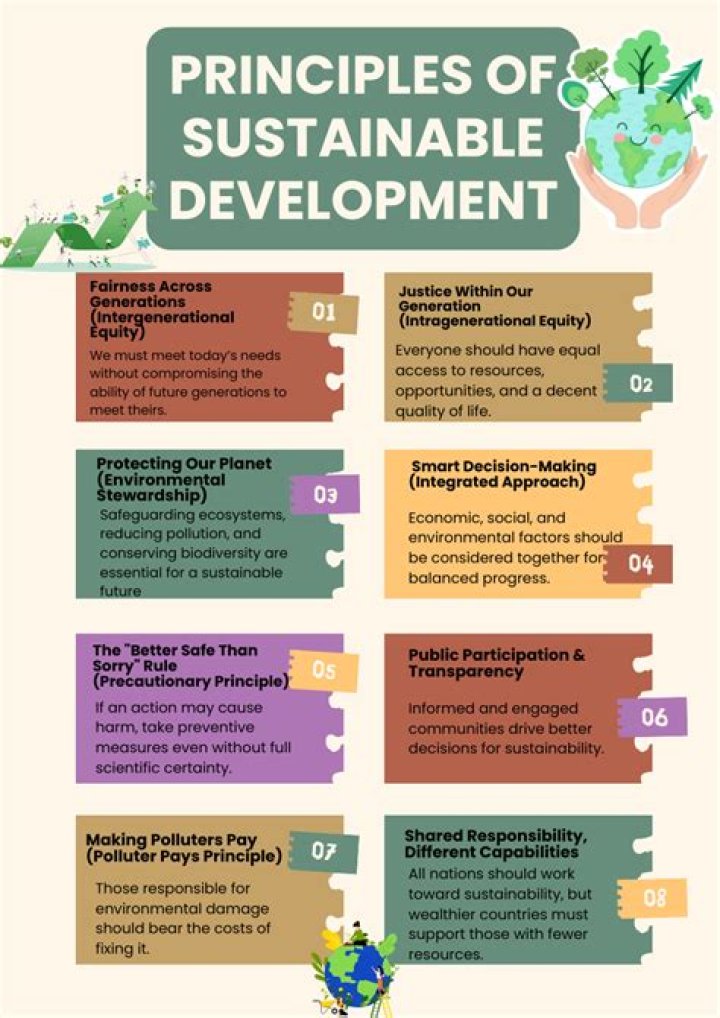What is sustainability of development write its main features?