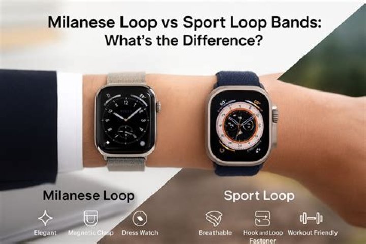 What is the difference between sport loop and sport band?