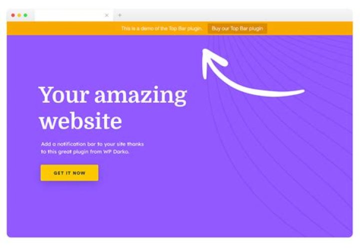 What is the icon at the top of a website called?