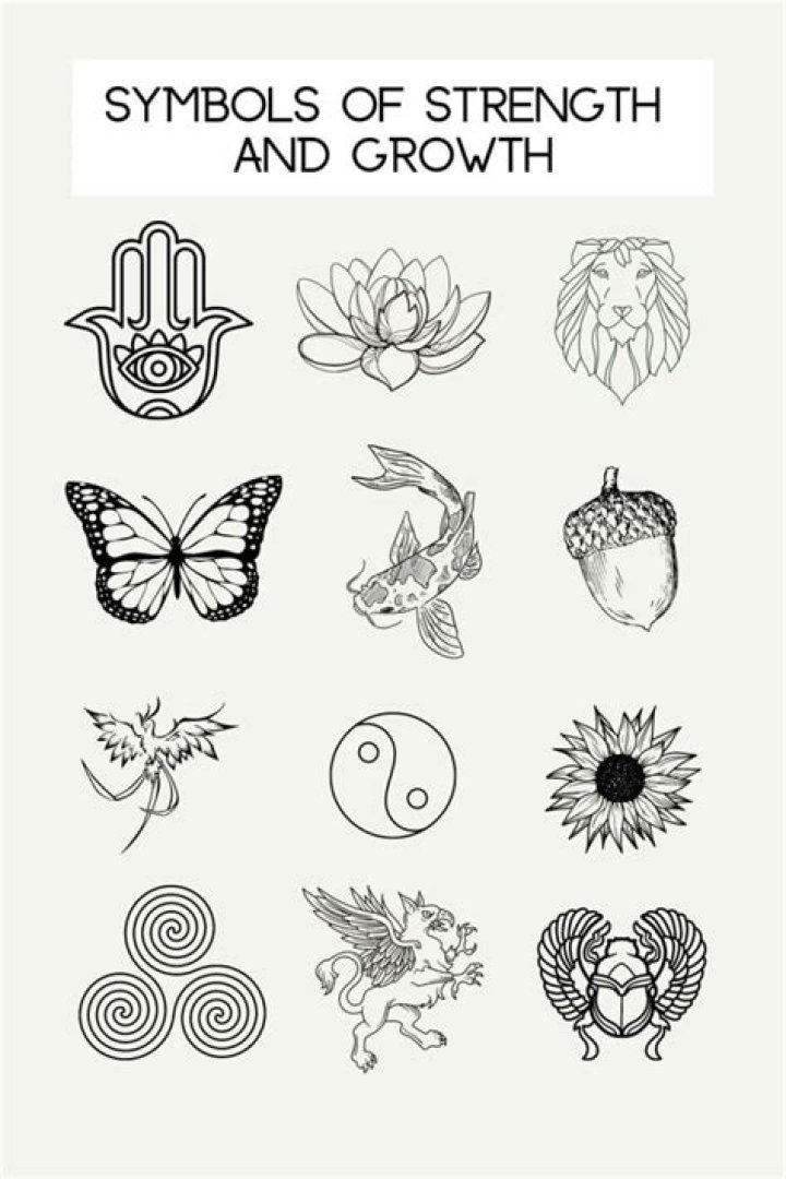 What symbolizes growth and strength?