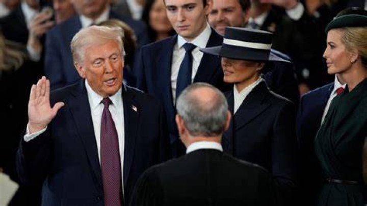 When a president is being sworn in What day is it?