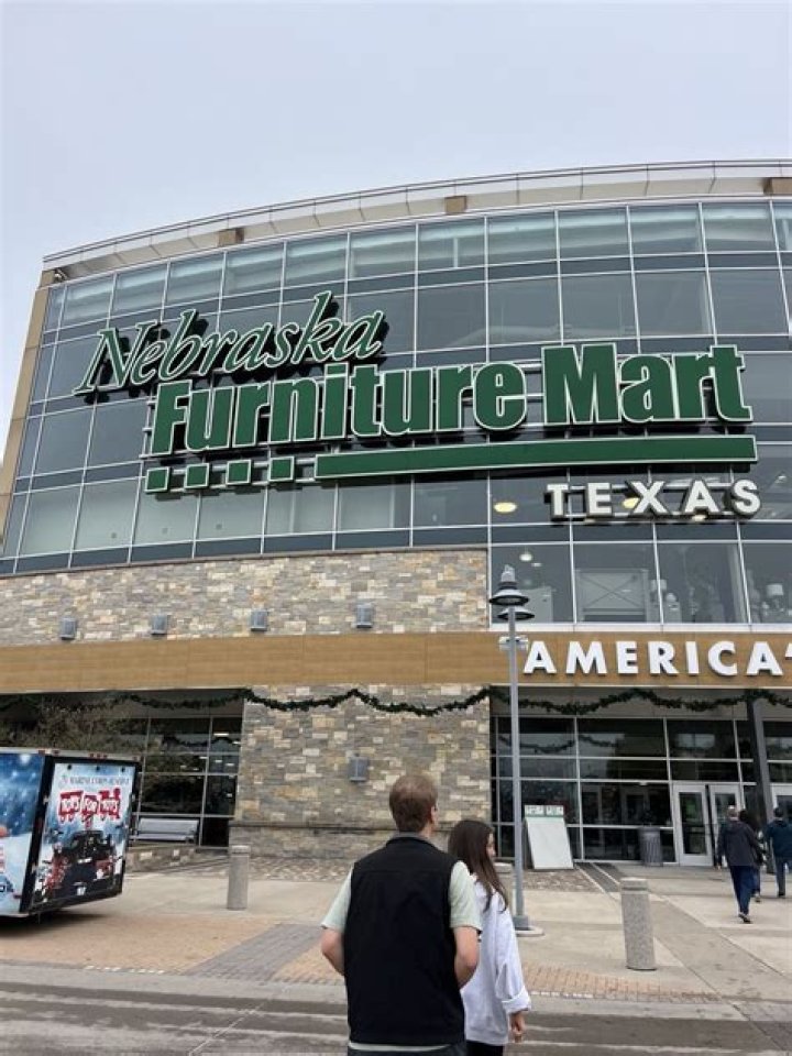 When did Nebraska Furniture Open in Texas?