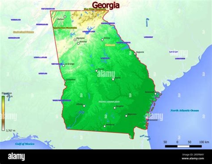 Where in Georgia is this region located?