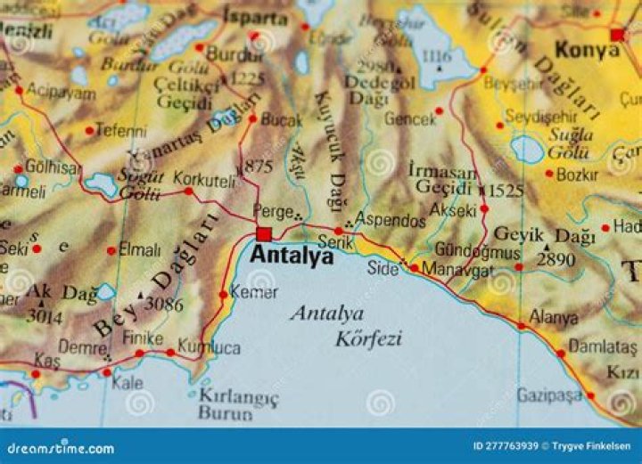 Where is lively in Antalya?