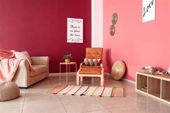 Which Colour is best for pink wall?