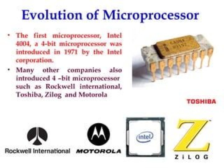 Which is the first microprocessor by Motorola?