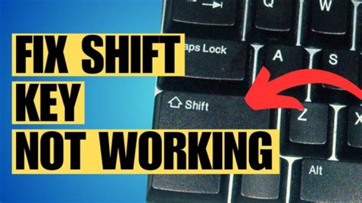 Why have my shift keys changed?