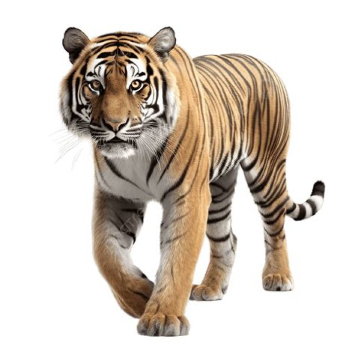 Wie kreierst du ein Tiger-Gesicht?